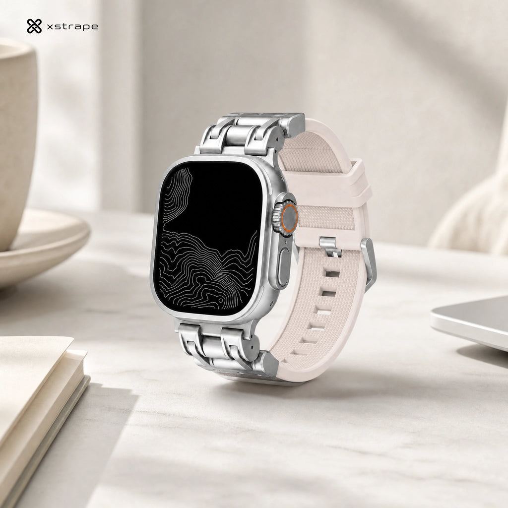 Xstrape Smartwatch with Stylish Metal Band