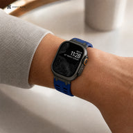 xstrape Navy Blue Rugged Silicone Sport Band for Apple Watch Ultra