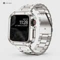 xstrape Stainless Steel Apple Watch Case Band with Rugged Metal Bezel