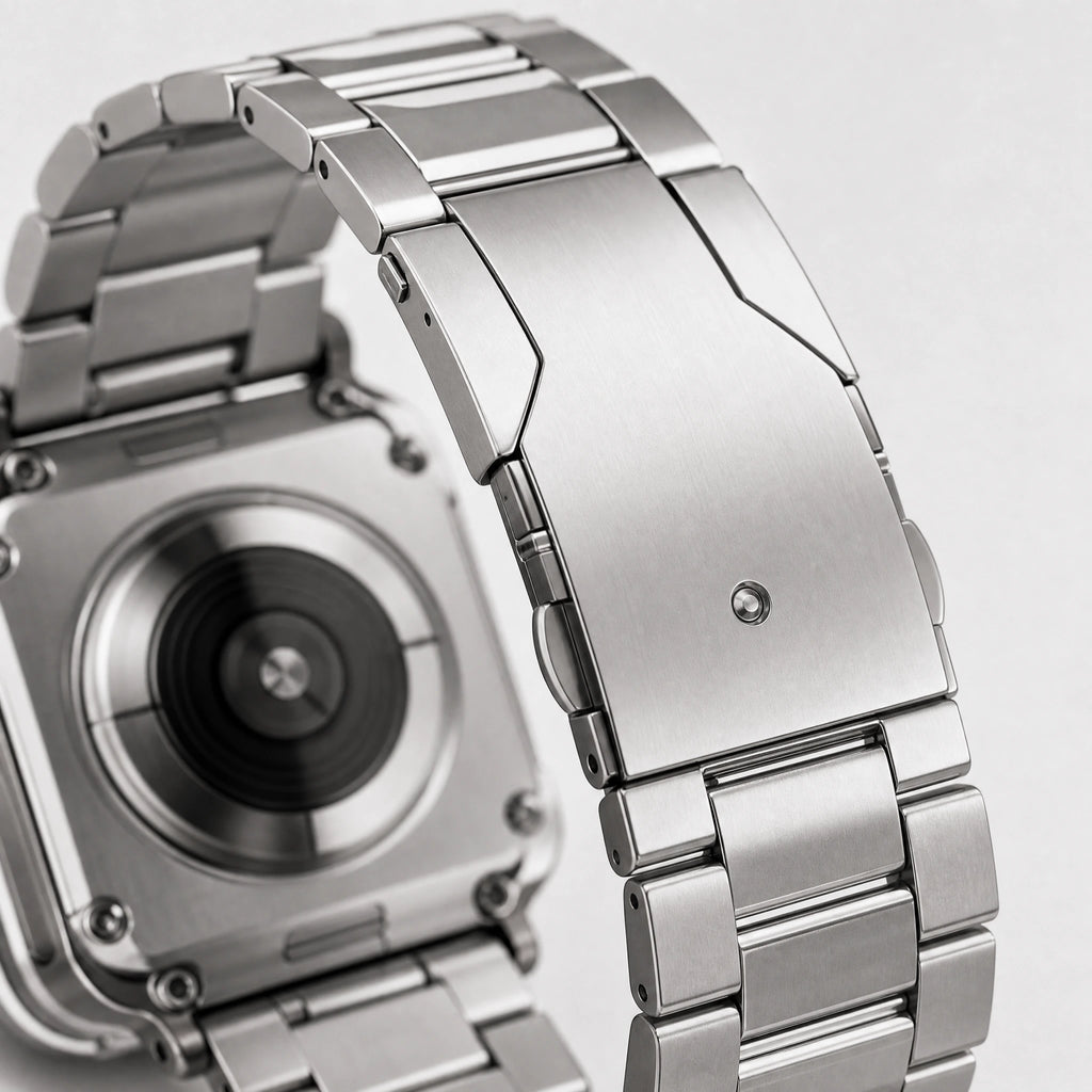 xstrape Stainless Steel Apple Watch Case Band with Rugged Metal Bezel