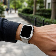 xstrape Stainless Steel Apple Watch Case Band with Rugged Metal Bezel