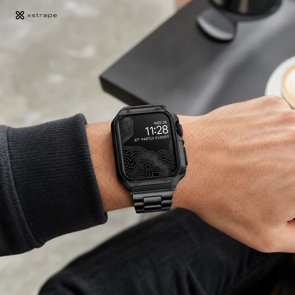 Xstrape Premium Smartwatch with Stainless Steel Band