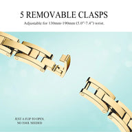 Tiara Slim 316L Stainless Steel Bracelet Band for Apple Watch