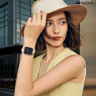 Engraved Silicone Smart Watch Band - Stylish Women’s Multi-Size Sports Wristband, Wearable Accessory (38-49mm, Compatible with Series & Ultra Models) (main image)