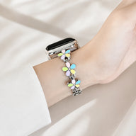 Bloom Enamel Flower Bracelet Band for Apple Watch