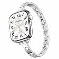 316L Stainless Steel Slim Crosslet Apple Watch Bracelet Band