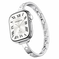316L Stainless Steel Slim Crosslet Apple Watch Bracelet Band
