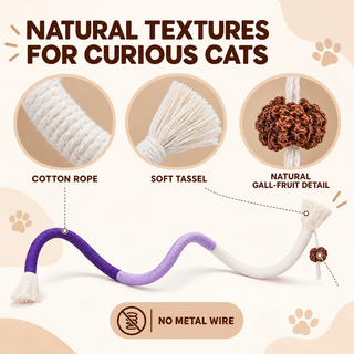 Cotton rope materials and flexible construction