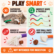 Supervised play and cotton rope safety guidance