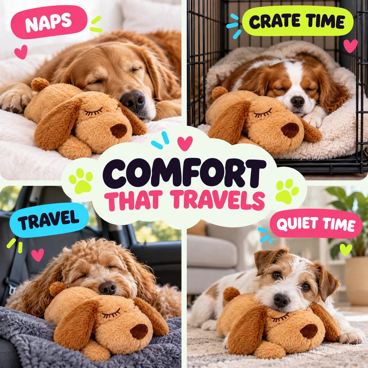 Heartbeat plush use scenarios